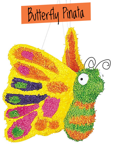 butterfly pinata